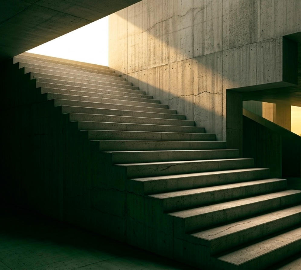Value Concept: Concrete Staircase